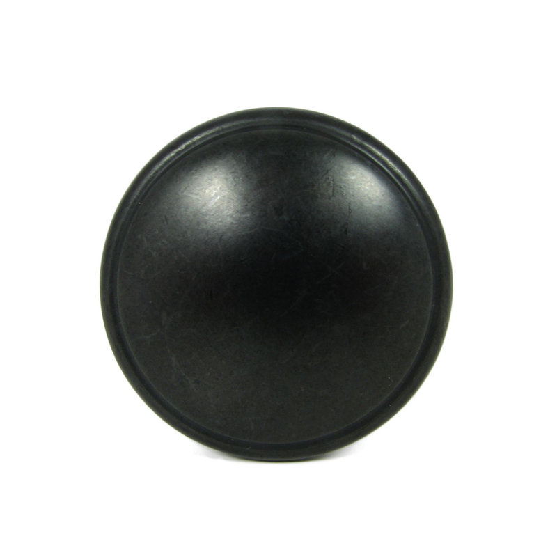 Saybrook 1 1/4" Diameter Mushroom Knob Multipack, Antique Black
