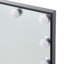 Rectangle LED Metal Mirror Adjustable Wall Mirror-759994867