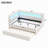Upholstered Full Size Platform Bed With USB Ports And LED Belt, With Trundle, White-1456787507