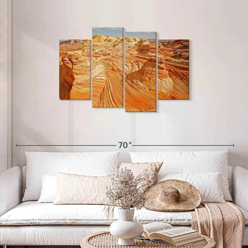 Alvord Fabulous Arizona Wave, 27'' H x 43'' W