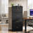 4-drawer File Cabinet, Vertical Filing Cabinet With Lock, Wood File Cabinet For Home Office-1596224856