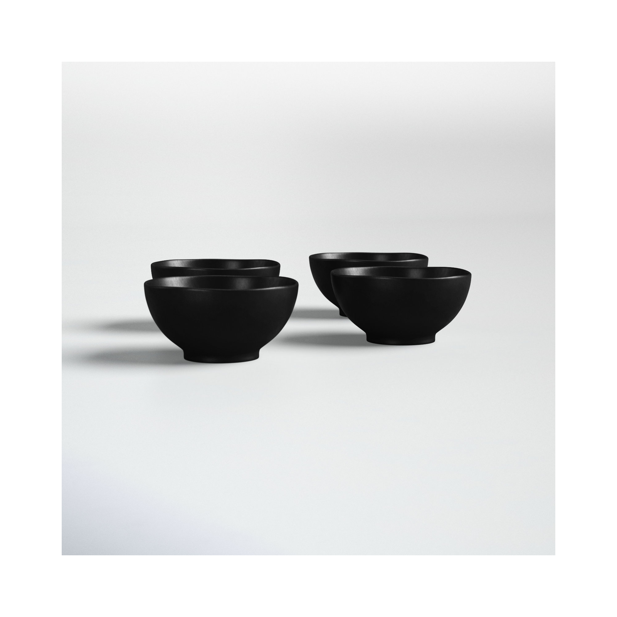 Heirloom 21 oz. Rice Bowl, Charcoal