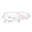Creamy-white Genuine Leather Modular Sofa cushion couch-2111113986-2111114111
