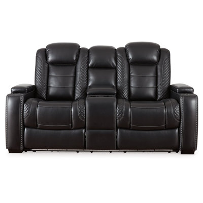 Causeuse inclinable électrique avec console Kyra