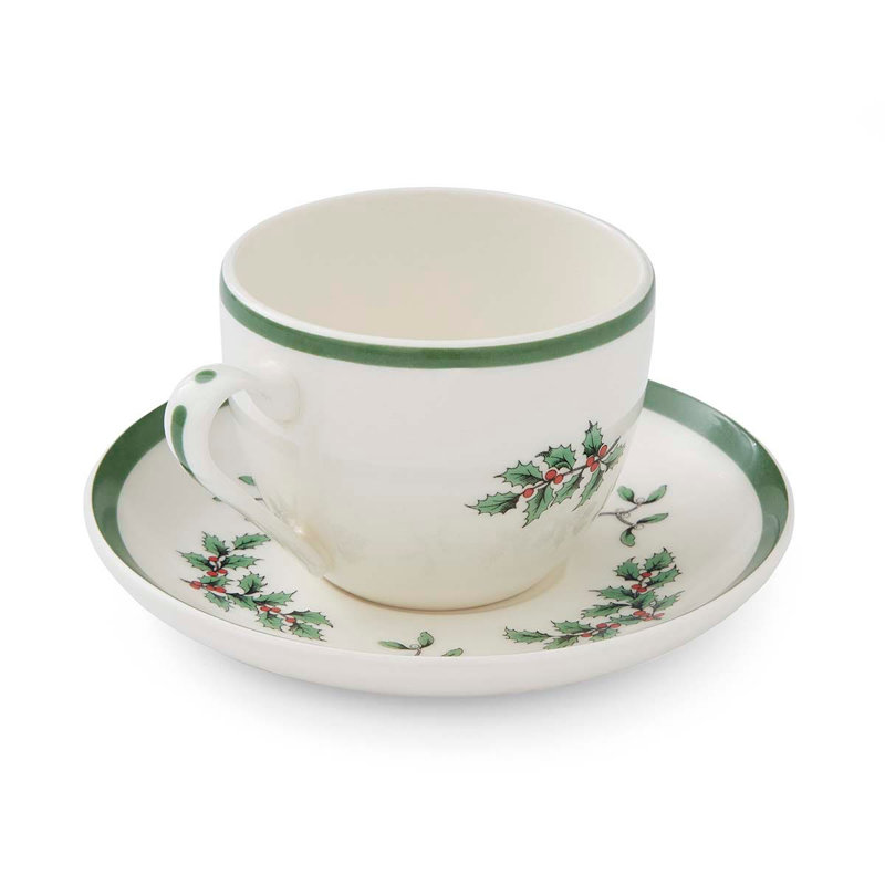 7 Oz Teacup & Saucer