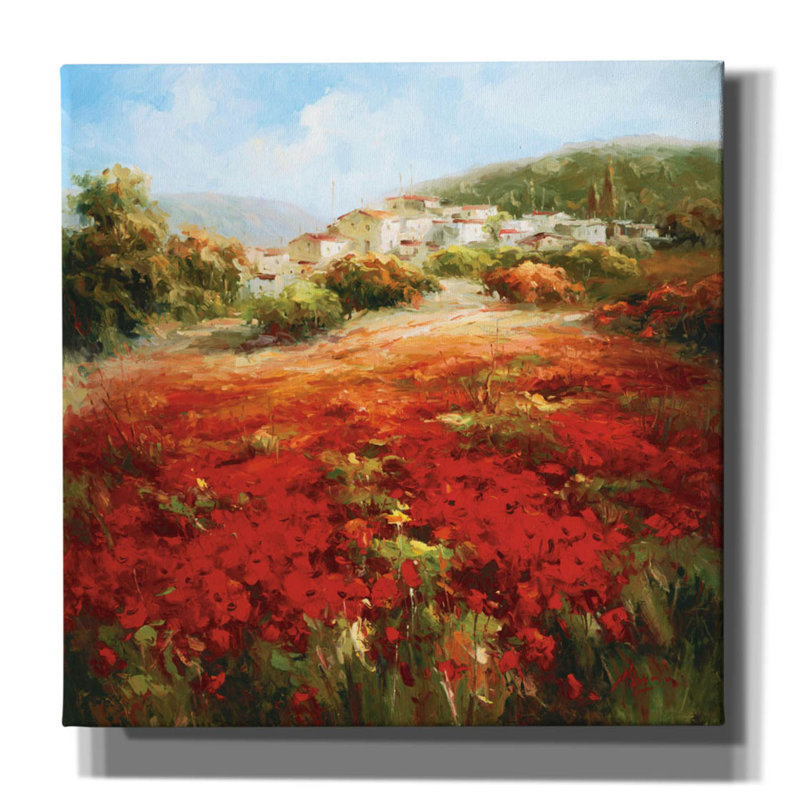 Betel " Rural Bliss " by Marino, 12" H x 12" W x 0.75" D