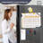 Weekly Meal Planner Dry Erase 13"x17” Magnetic Diet Planner For Fridge 