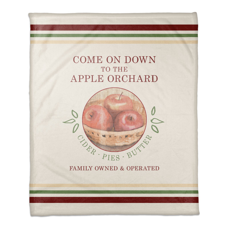 Jeté polaire Aplle Orchard