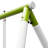OneConcept Metal Swing Set with 3 Swing(s)-458545551