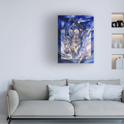 Art mural sur toile tendue - «Power Of A Dream» de Jody Bergsma pour décoration de salon, de chambre à coucher ou de bureau - 18 x 24