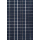 Marlborough Wool Plaid Area Rug in Navy