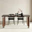 Table italienne en pierre frittée noire italienne-129651237-129651239