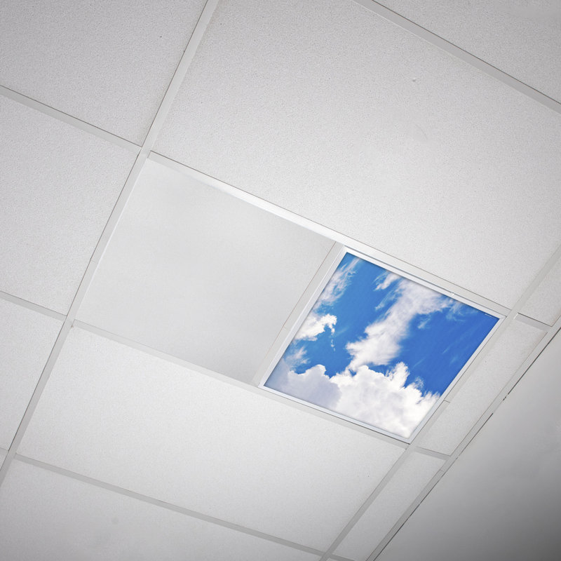 Cloud Square Fixture Component Ceiling Light