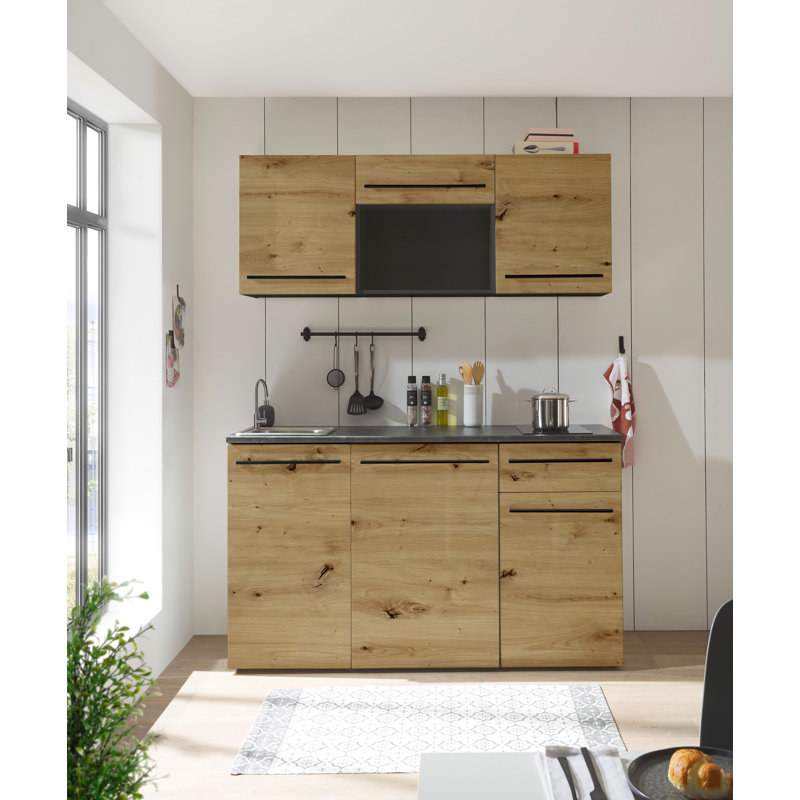 Küchenschrank-Set Niayla, Brown