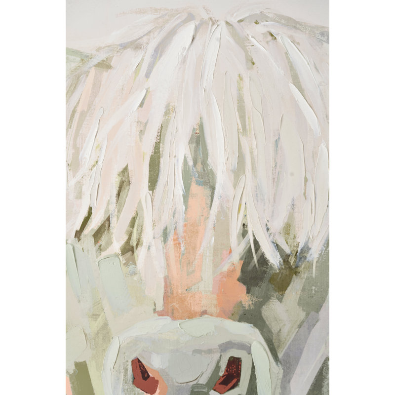 Wrapped Canvas Painting, Sage
