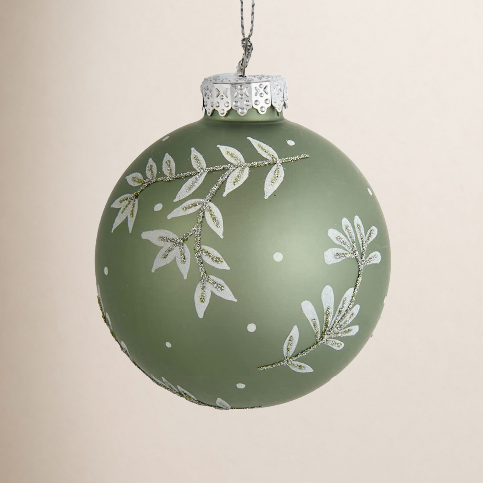 3.15'' Glass Ball Ornament