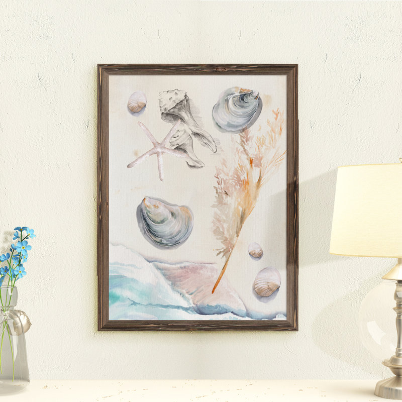 "laver à terre i" par paul cezanne-impression sur cadre photo, H 28 po x l 38 po x 1,25 po, Espresso Framed Canvas