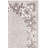 Lycan Ebony Hand Tufted Wool Cotton Floral Rug in Gray/Ivory-704903153