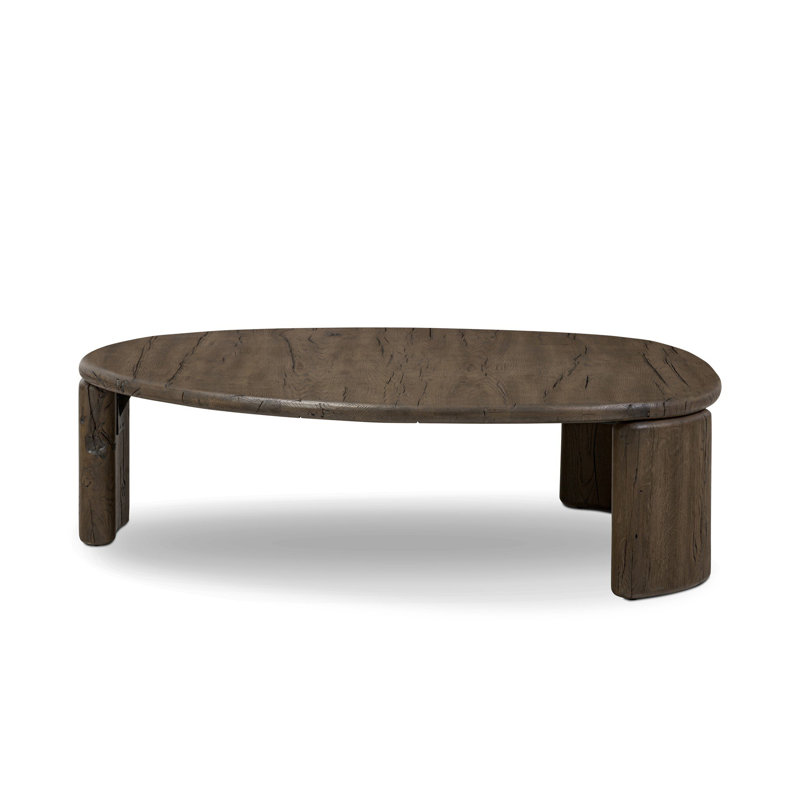 Falco Solid Wood Coffee Table, 14" H x 48.25" L x 48.25" W