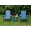 Fauteuil 2 pièces Adirondack, chaise longue d'extérieur avec porte-gobelet latéral intégré-519839397