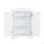 Armoire de rangement triangulaire pour salle de bain avec tablettes réglables, armoire de plancher autoportante pour la cuisine à domicile