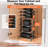 Pots And Pans Organizer For Under Cabinet, 6-Tier Heavy Duty Pan Pot Organizers Inside Cabinet Adjustable 14 To 23.39", Pot Rack Kitchen Cabinet Organization And Storage Holds Up To 12" Cookware