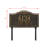 Gatewood Personalized Standard 2-Line Lawn Address Sign-2011242246-2011242364