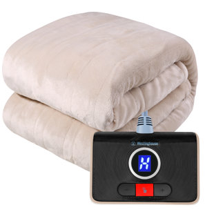 Westinghouse Super Cozy Soft Flannel Electric Blanket