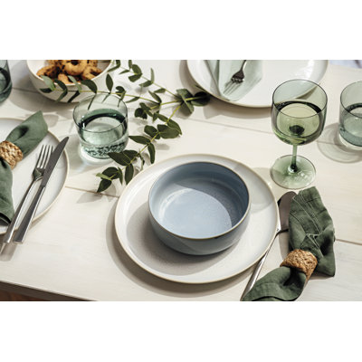 Villeroy & Boch Like Sage Wine/Water Glass Pair