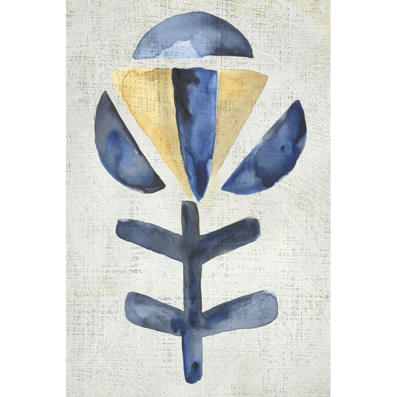 Sea Flower VIII by Chariklia Zarris - Wrapped Canvas Painting, 30cm H x 20cm W