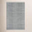 Herringbone Swedish Blue Handwoven Cotton Rug-11906374-130704068
