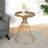 Hollow Edge Retro Art Pine Side Table