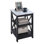 Table de bout avec rangement Darek
