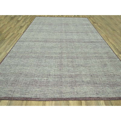 11'10" x 14'10" New Hand Knotted Red Wool Rectangle Oriental Rug - MOA10276691