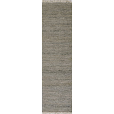 Cassandra Handmadewoven Area Rug in Gray