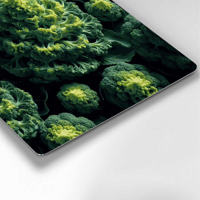 Légumes, art mural vert en métal Romanesco, H 32 po x l 32 po