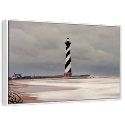 Stormy Cape Hatteras Lighthouse