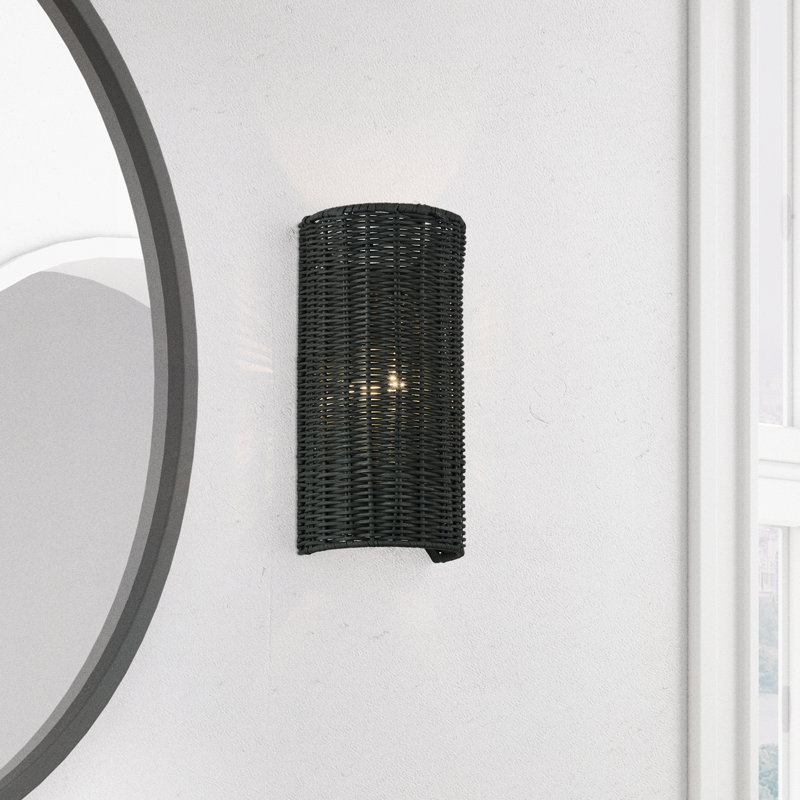 Arsdale 1 Light Brushed Nickel Ada Sconce, 1, 11" H x 5" W x 3.95" D