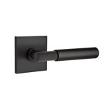 Myles Round Privacy (Bed & Bath) Door Lever with Square Rosette