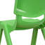 Chaise d'école empilable en plastique avec siège H 13,25 po Demitrius-30564038-125889546-126131101