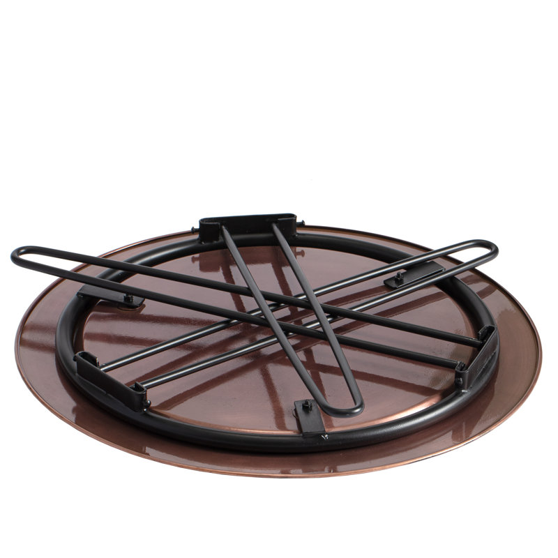 Iron Tray Top End Table