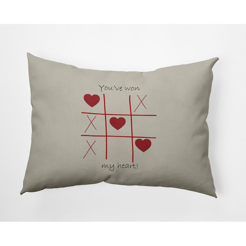 Reversible Throw Pillow, 14"H x 20"W, Rectangular