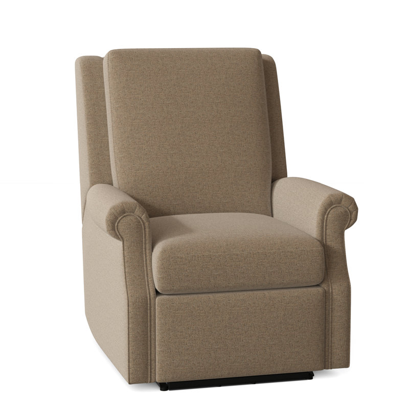 Roll Arm 32.5" Wide Standard Recliner, Glider, 9508 Sand, Manual