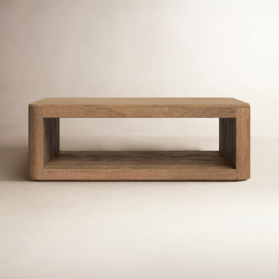 Melora Solid Wood Top Cocktail Table