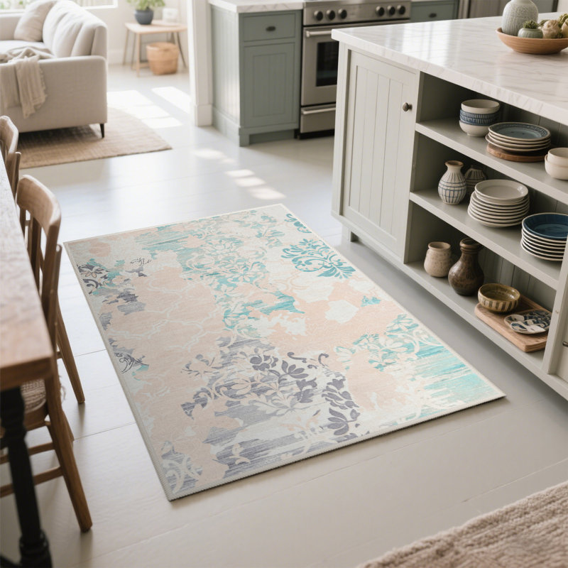  Grands tapis de ferme abstraits pour la chambre à coucher sous la table de salle à manger