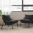 Ayatt Modern Metal Frame Sling Accent Armchair-1990329864
