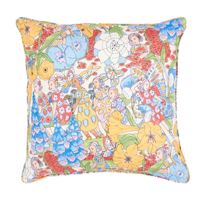 Schumacher x Clements Ribeiro Fairie Garden Pillow
