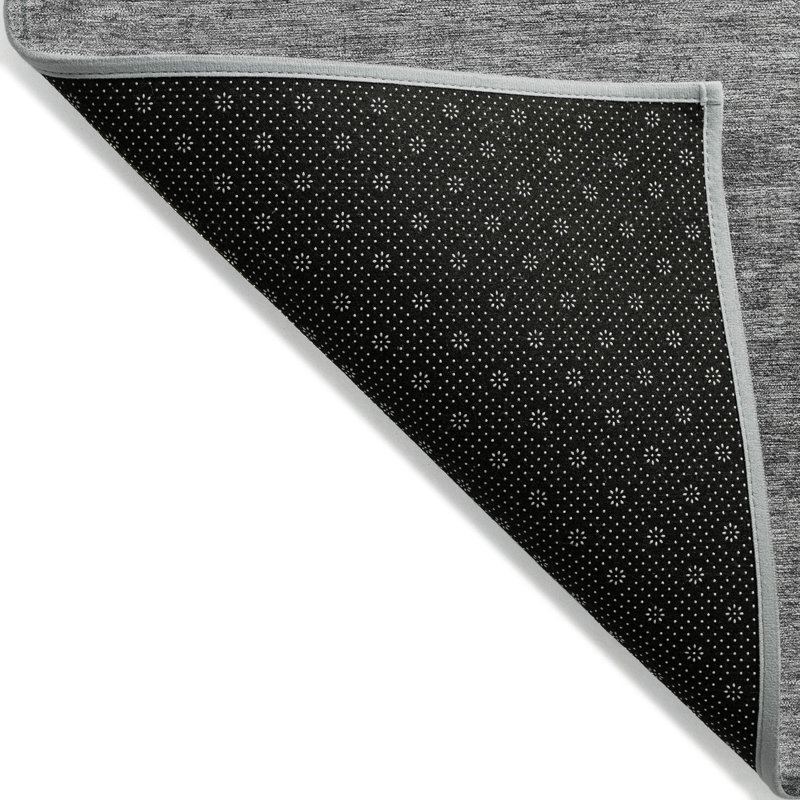 Tapis intérieur / extérieur gris Virellis, 9 pi x 12 pi