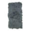 Handmade Sheepskin Steel Gray Rug-124931100