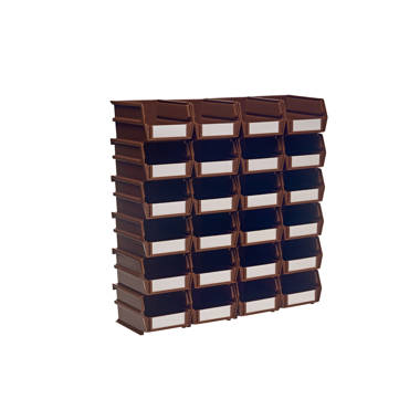 Stalwart 30 Bin Wall Mounted Parts Rack